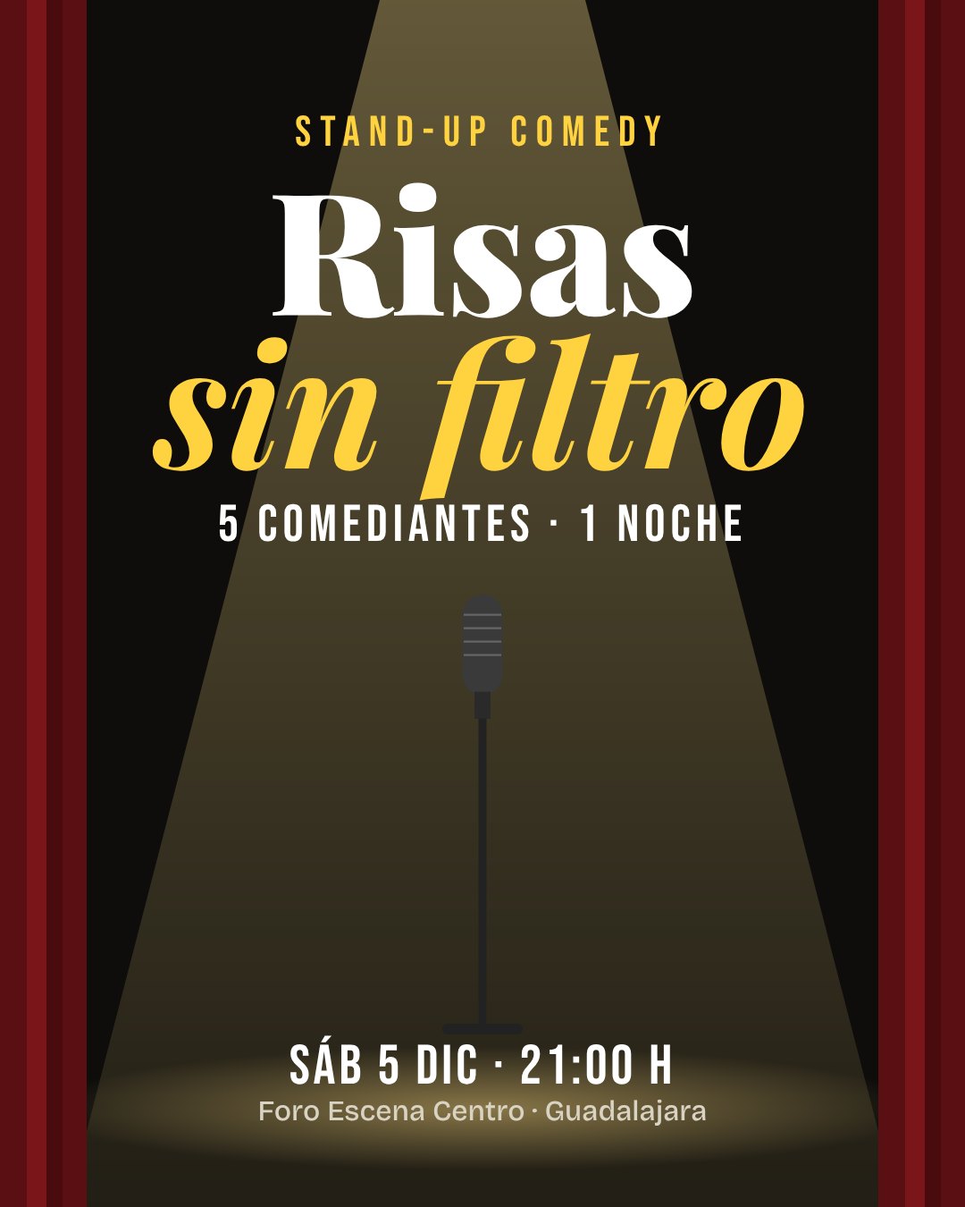 Imagen de Risas sin Filtro: Noche de Stand-up